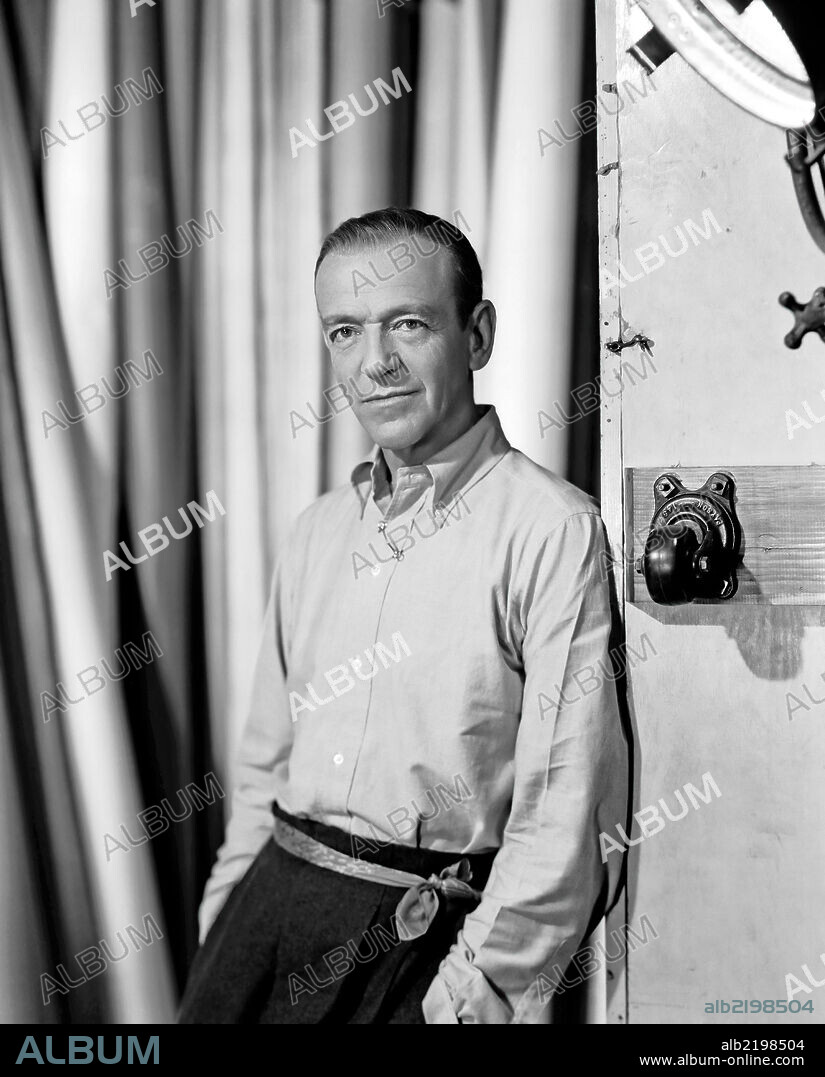 FRED ASTAIRE in ROYAL WEDDING, 1951, directed by STANLEY DONEN. Copyright M.G.M.