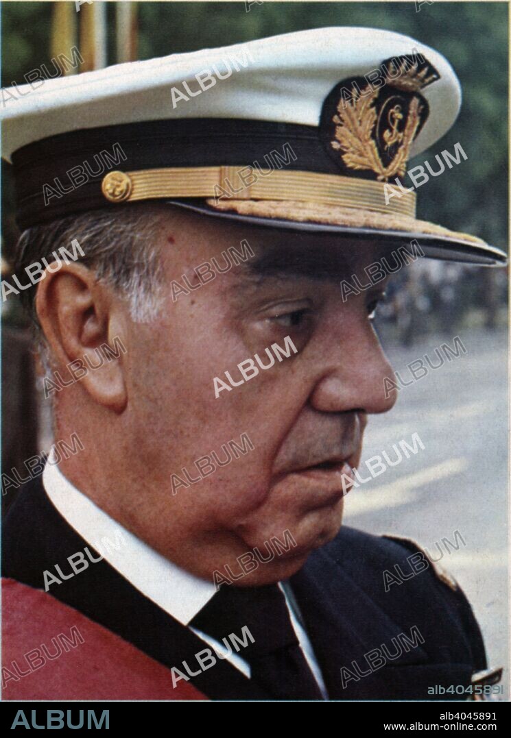 Luis Carrero Blanco (1903-1973), almirante y político español. Vicepresidente del Gobierno de Francisco Franco.