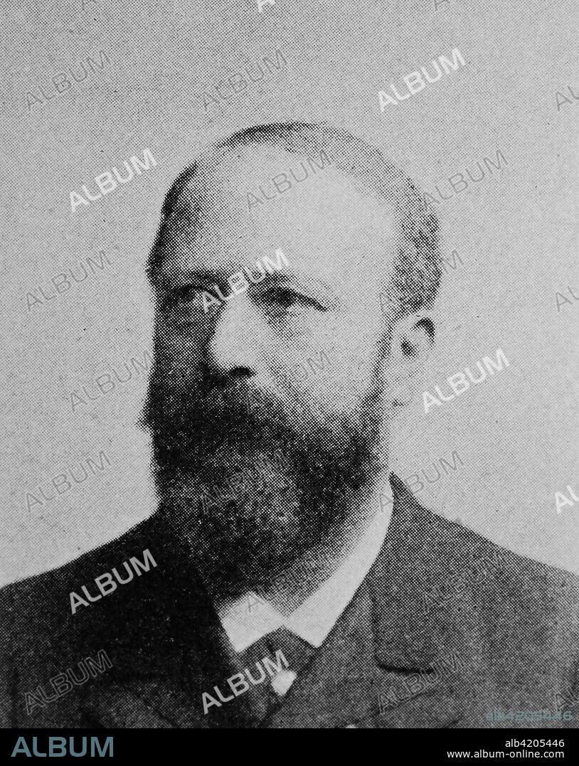 Karl Paul Themistokles von Eckenbrecher, November 17, 1842 - December 4, 1921, was a German landscape and mariner of spaetromancy and historicism, Reproduction of a photo/image from the year 1890, digital improved.