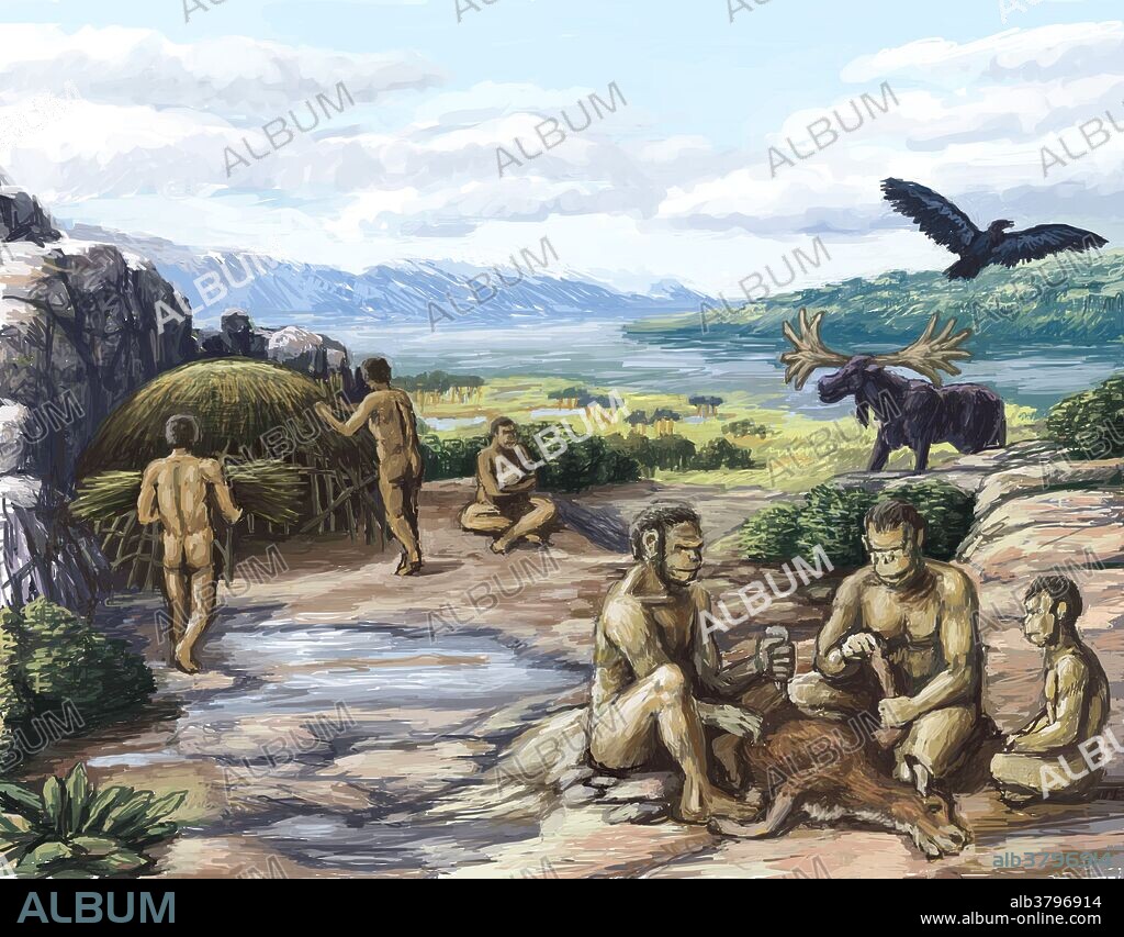 Quaternary Period, Hominid Settlement