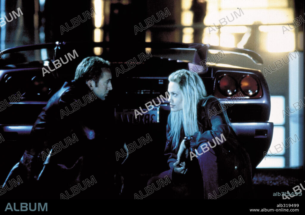 ANGELINA JOLIE y NICOLAS CAGE en 60 SEGUNDOS, 2000 (GONE IN 60 SECONDS), dirigida por DOMINIC SENA. Copyright TOUCHSTONE PICTURES.