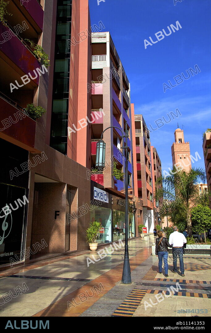 Marrakech Plaza, Place du 16 Novembre, Marrakech, Morocco, North Africa, Africa.