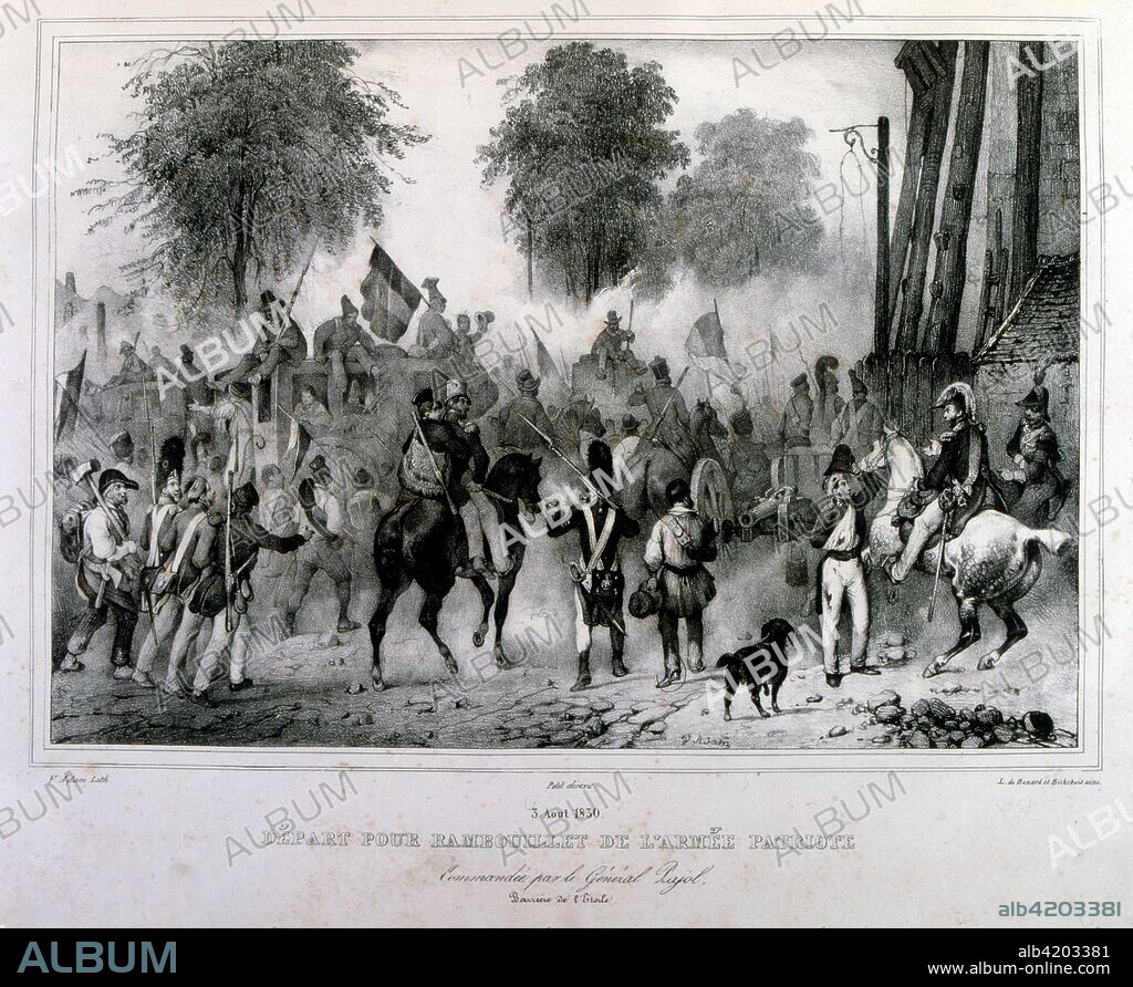 Illustration depicting events during the French 'July Revolution' of 1830. The French Revolution of 1830, also known as the July Revolution (revolution de Juliet), Second French Revolution or Trois Glorieuses, led to the overthrow of King Charles X, the French Bourbon monarch, and the ascent of his cousin Louis Philippe, Duke of Orléans, who himself, after 18 precarious years on the throne, would be overthrown in 1848. It marked the shift from one constitutional monarchy, under the restored House of Bourbon, to another, the July Monarchy. the transition of power from the House of Bourbon to its cadet branch, the House of Orléans. and the replacement of the principle of hereditary right by popular sovereignty. Supporters of the Bourbon would be called Legitimists, and supporters of Louis Philippe Orléanists.