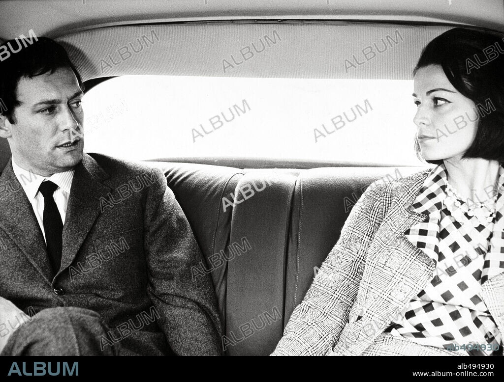 MAURICE RONET et YVONNE CLECH dans LE FEU FOLLET, 1963, réalisé par LOUIS MALLE.