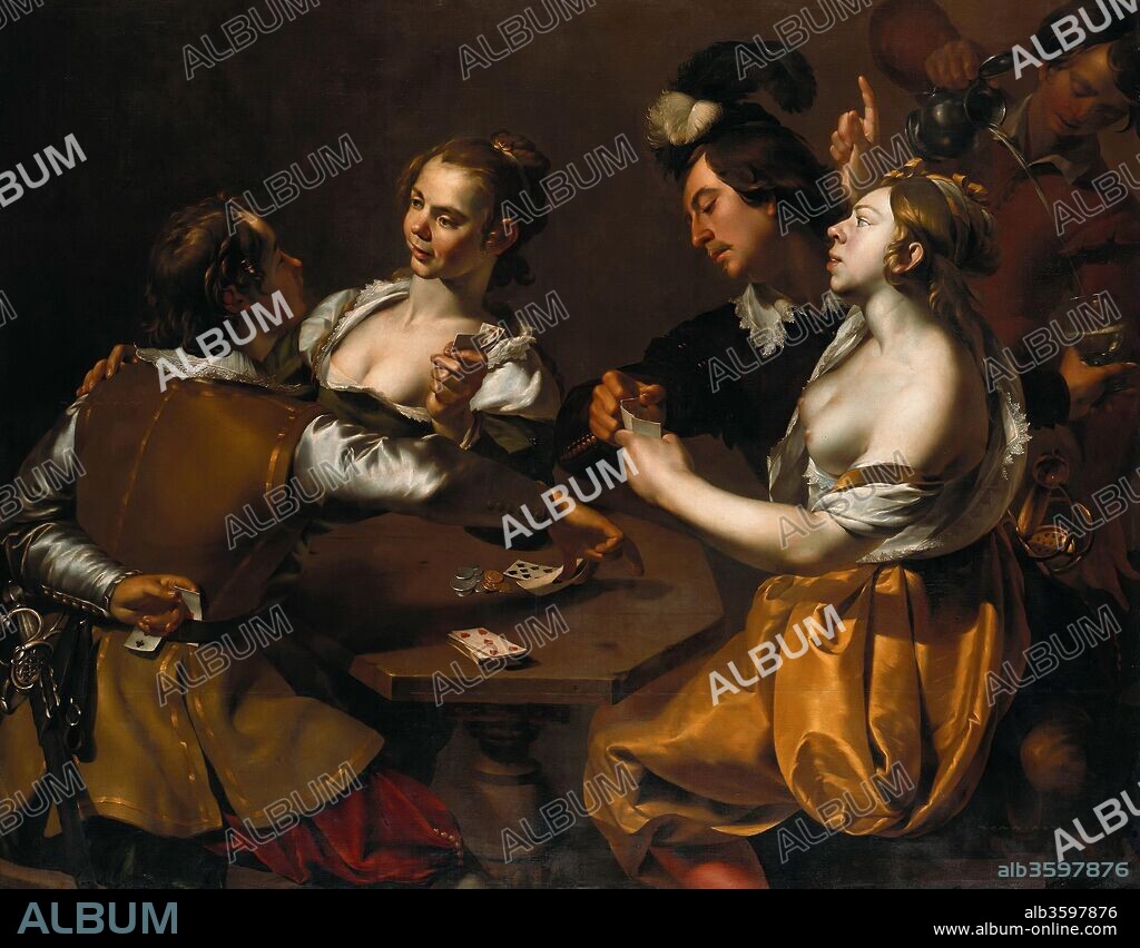 CRABETH, WOUTER PIETERSZ., THE YOUNGER. The Cardsharps.