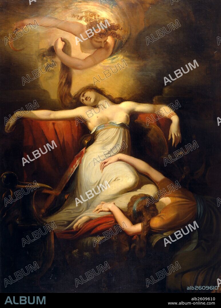 Dido, Henry Fuseli, 1741-1825, Swiss.