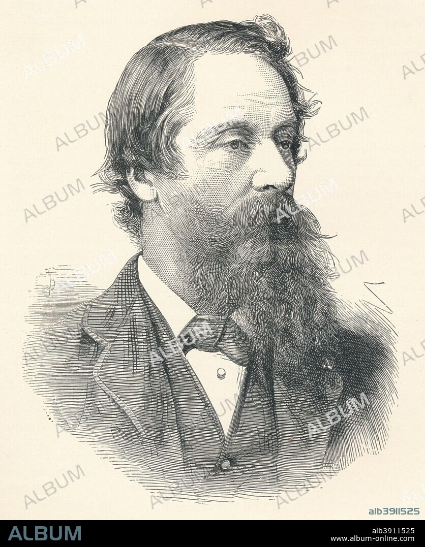 Lord Frederick Cavendish (1836-1882), 19th century British Liberal politician, 1896. Recently appointed Chief Secretary for Ireland, Lord Frederick Cavendish (1836-1882) and his Permanent Irish Under-Secretary, Thomas Burke, were murdered by Irish nationalists whilst taking a walk in the grounds of Dublin's Phoenix Park on 6th May 1882. From The Life and Times of The Right Honourable The Marquis of Salisbury, K.G., published by J. S. Virtue & Co. Ltd., 1896.