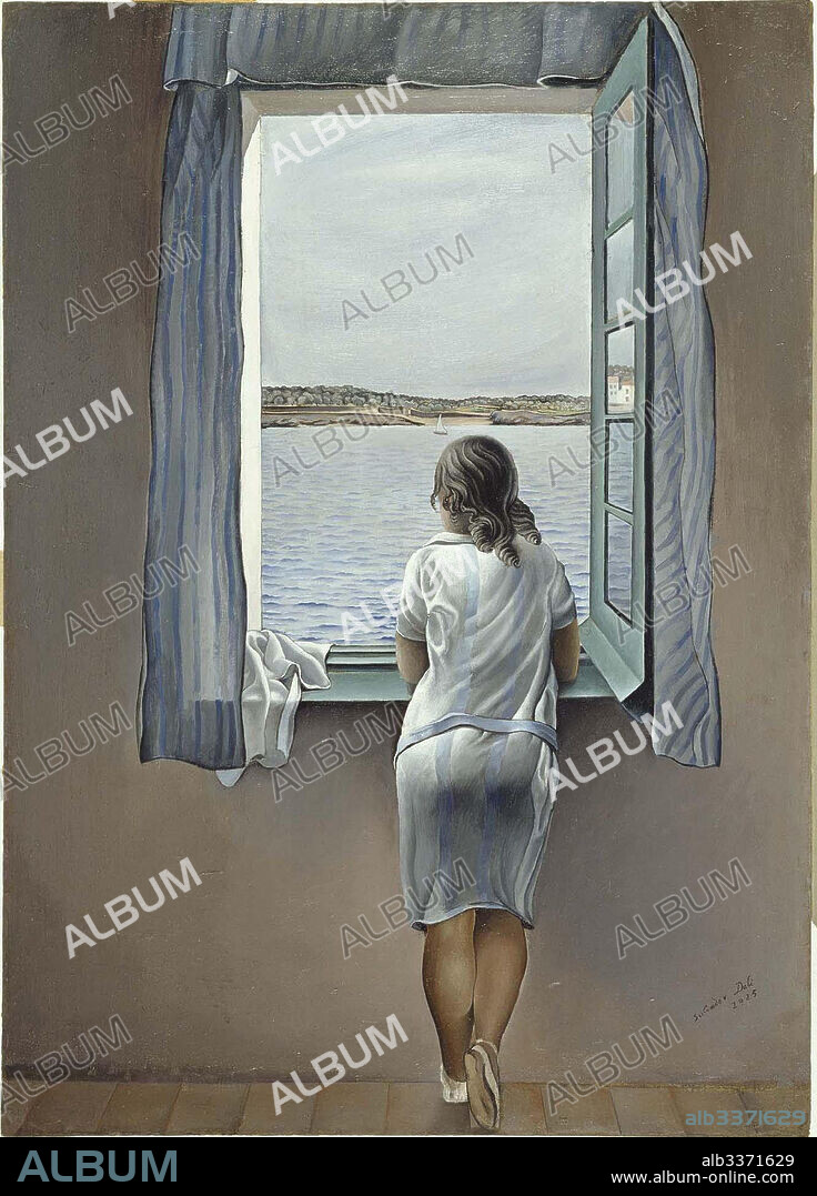 SALVADOR DALÍ. Figure at the Window.