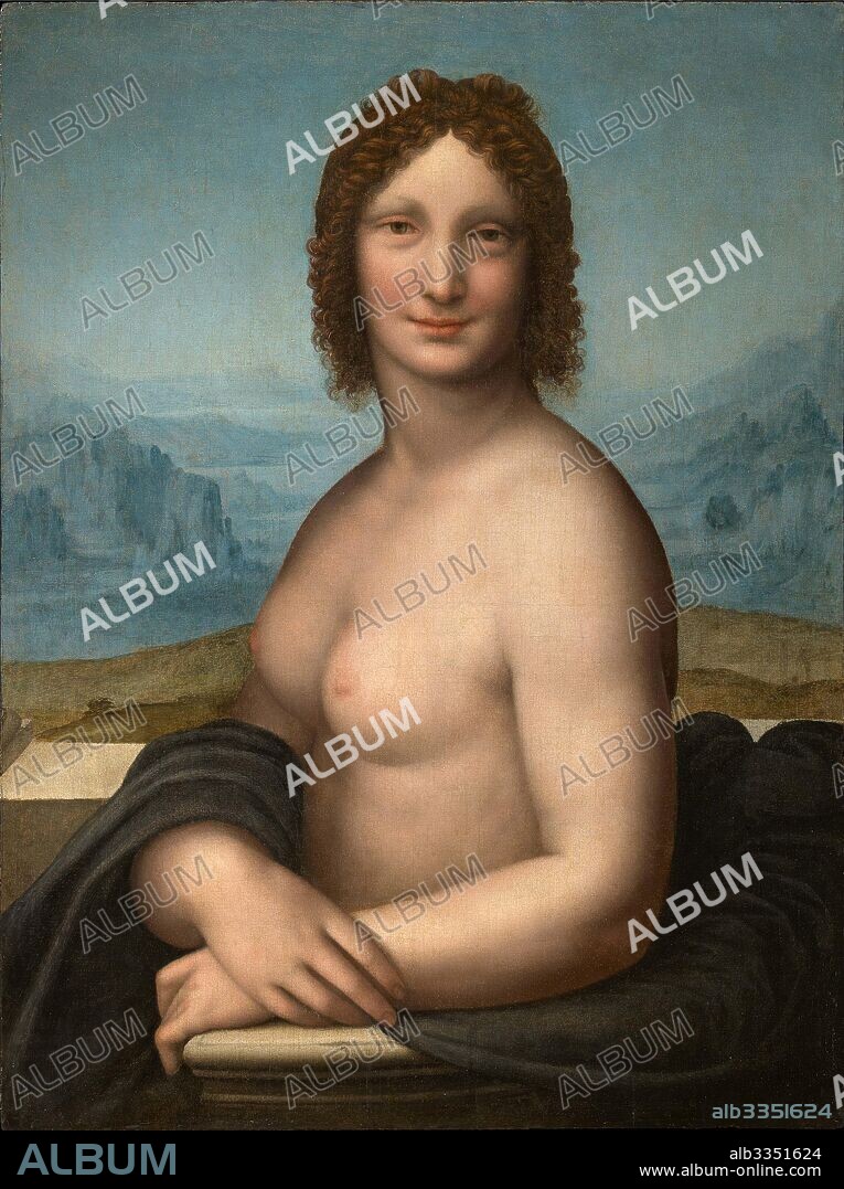 GIAN GIACOMO CAPROTTI (SALAì). Nude Woman (Monna Vanna).