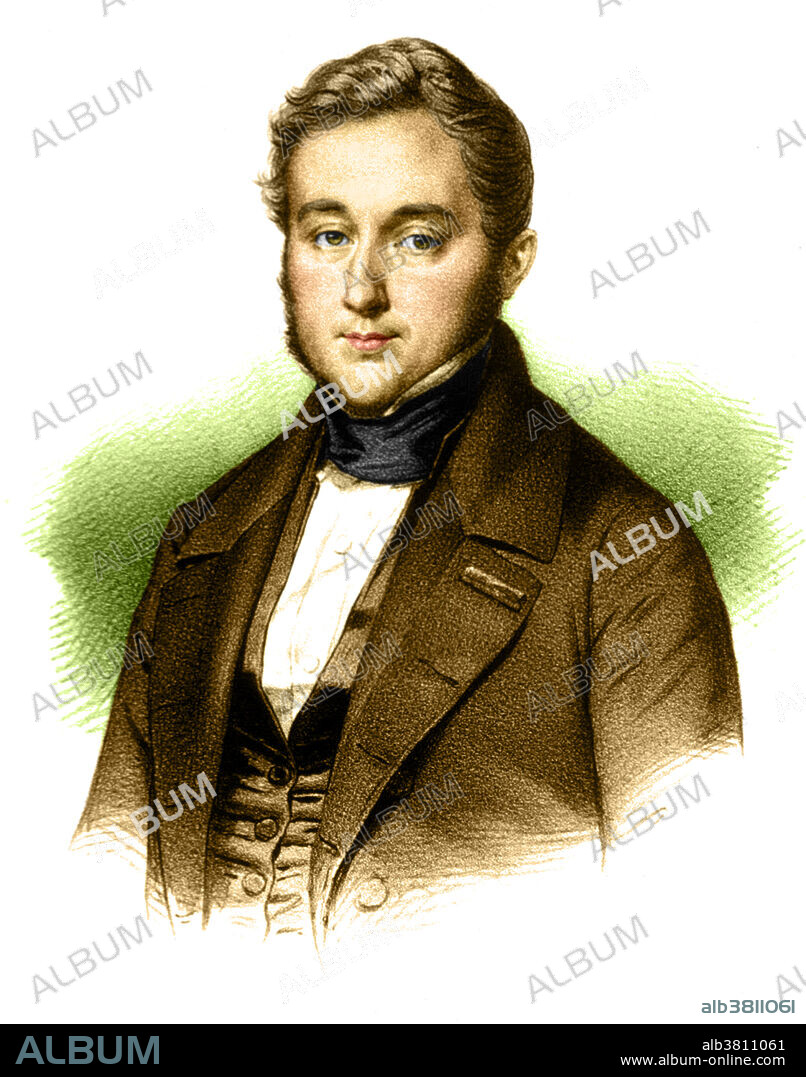 Theophile-Jules Pelouze (1807-1867) was a French chemist. Though Pelouze made no discovery of outstanding importance, he was a busy investigator. He researched salicin, beetroot sugar, organic acids (gallic, malic, tartaric, butyric, lactic, etc.), oenanthic ether (with Liebig), nitrosulphates, guncotton, and on the composition and manufacture of glass. He carried out determinations of the atomic weights of several elements. He was a major inspiration for his students, including Ascanio Sobrero, the discoverer of nitroglycerin and Alfred Nobel the discoverer of dynamite. He died in 1867 at the age of 60.