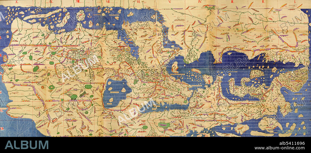 The Tabula Rogeriana, drawn by Al-Idrisi for Roger II of Sicily in 1154, was one of the most advanced world maps of its era, showing Europe, Asia,  and part of Africa. Muhammad al-Idrisi was an Arab Muslim geographer, cartographer and Egyptologist who lived in Palermo, Sicily at the court of King Roger II.