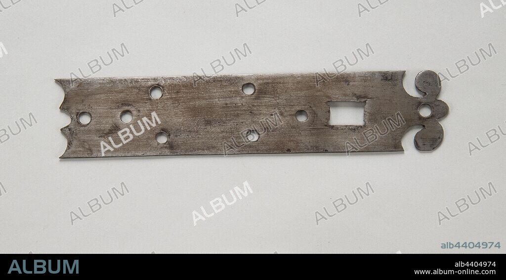 American: Norfolk Thumb Latch, American, 19th century, Iron, Overall: 7 1/2 x 1 1/2 x 1/16 in. (19.1 x 3.8 x 0.2 cm).