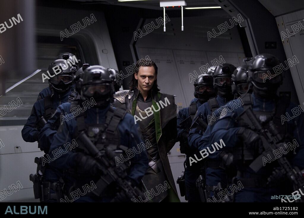 TOM HIDDLESTON in THE AVENGERS, 2012, directed by JOSS WHEDON. Copyright MARVEL ENTERPRISES.