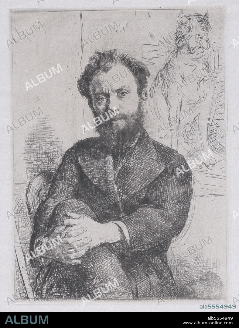 MARCELLIN-GILBERT DESBOUTIN. Portrait of Comte Lepic, 1876.