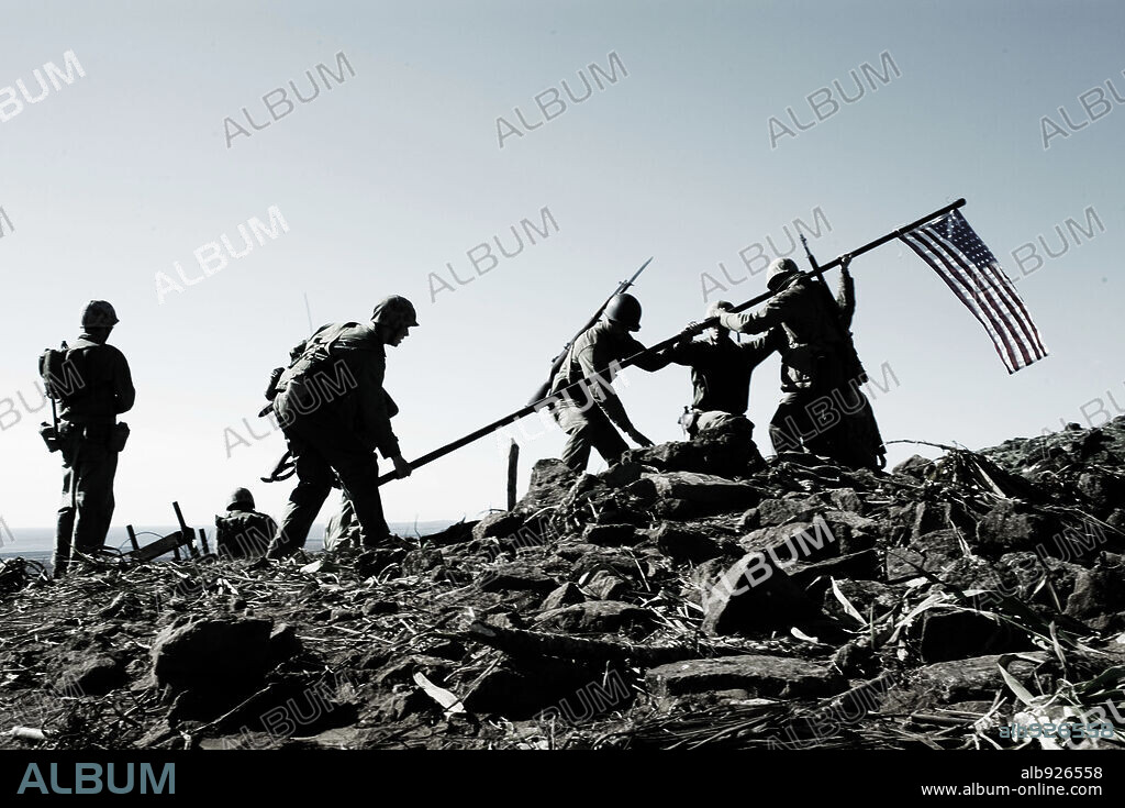 BANDERAS DE NUESTROS PADRES, 2006 (FLAGS OF OUR FATHERS), dirigida por CLINT EASTWOOD. Copyright WARNER BROS. / WALLACE, MERIE W.