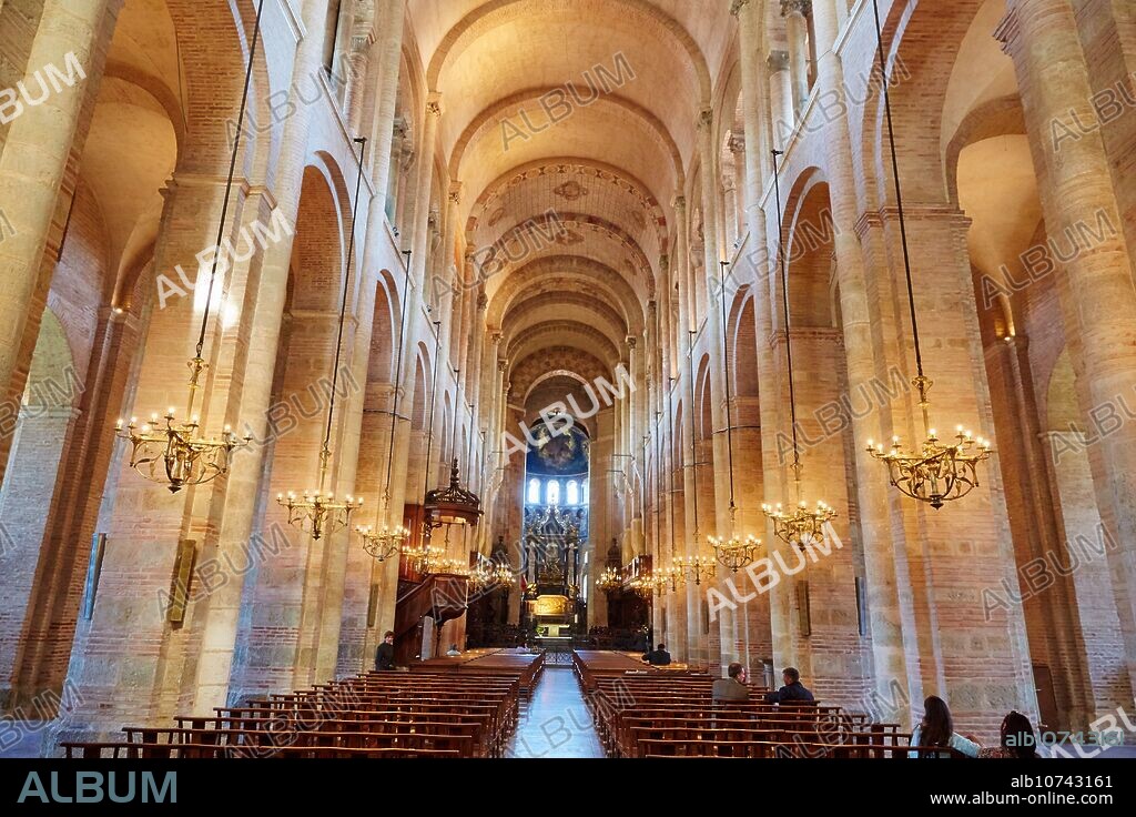 Basilique Saint Sernin. Toulouse. Haute Garonne. France.
