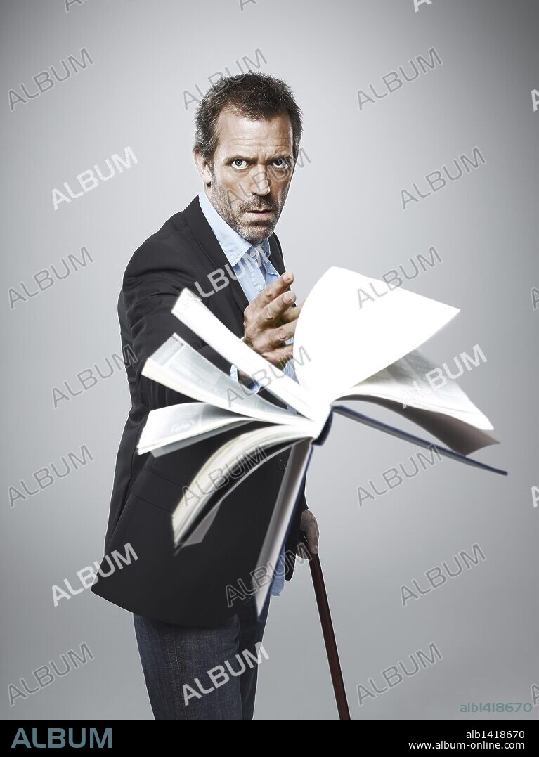 HUGH LAURIE in HOUSE, M. D., 2004 (HOUSE M. D.), directed by BRYAN SINGER and KEITH GORDON. Copyright FOX BROADCASTING COMPANY / HUMBERT, SCOTT.