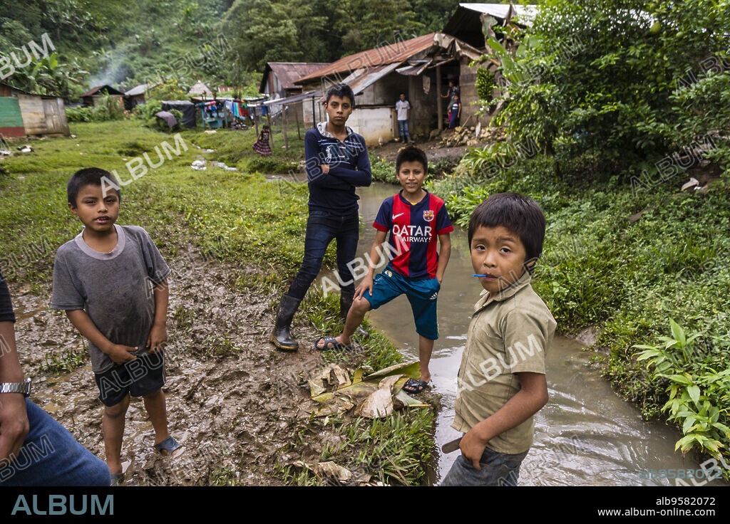 aldea de Panaman, cerca de La Parroquia (Lancetillo),El Quiche, Sierra de los Cuchumatanes,Guatemala, Central America.