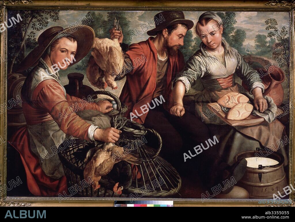 JOACHIM BEUCKELAER. At the Market.