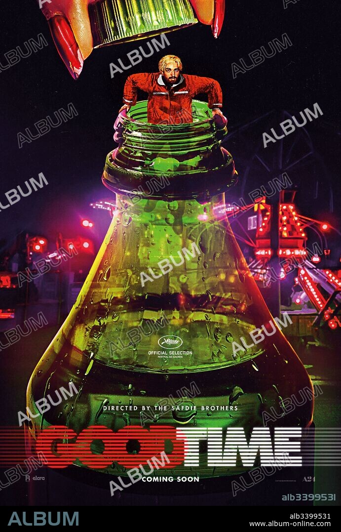 Affiche de GOOD TIME, 2017, réalisé par BENNY SAFDIE et JOSH SAFDIE. Copyright Elara Pictures/Rhea Films.