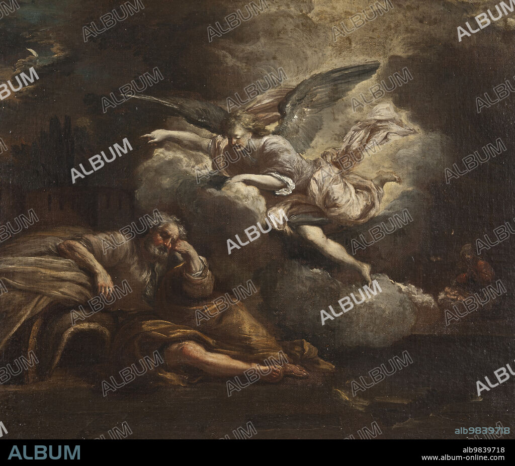 GIOVANNI BATTISTA PACE. The Dream of Joseph, 17th century.