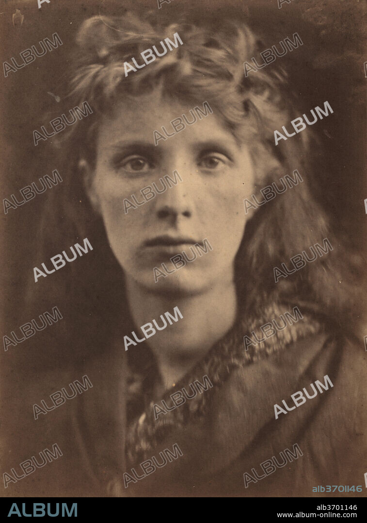 JULIA MARGARET CAMERON. The Mountain Nymph, Sweet Liberty. Dated: June 1866. Dimensions: overall: 36.1 x 26.7 cm (14 3/16 x 10 1/2 in.). Medium: albumen print from collodion negative.