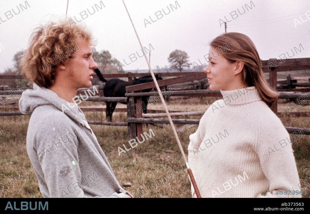JENNY AGUTTER in EQUUS, 1977, directed by SIDNEY LUMET. Copyright UNITED ARTISTS.