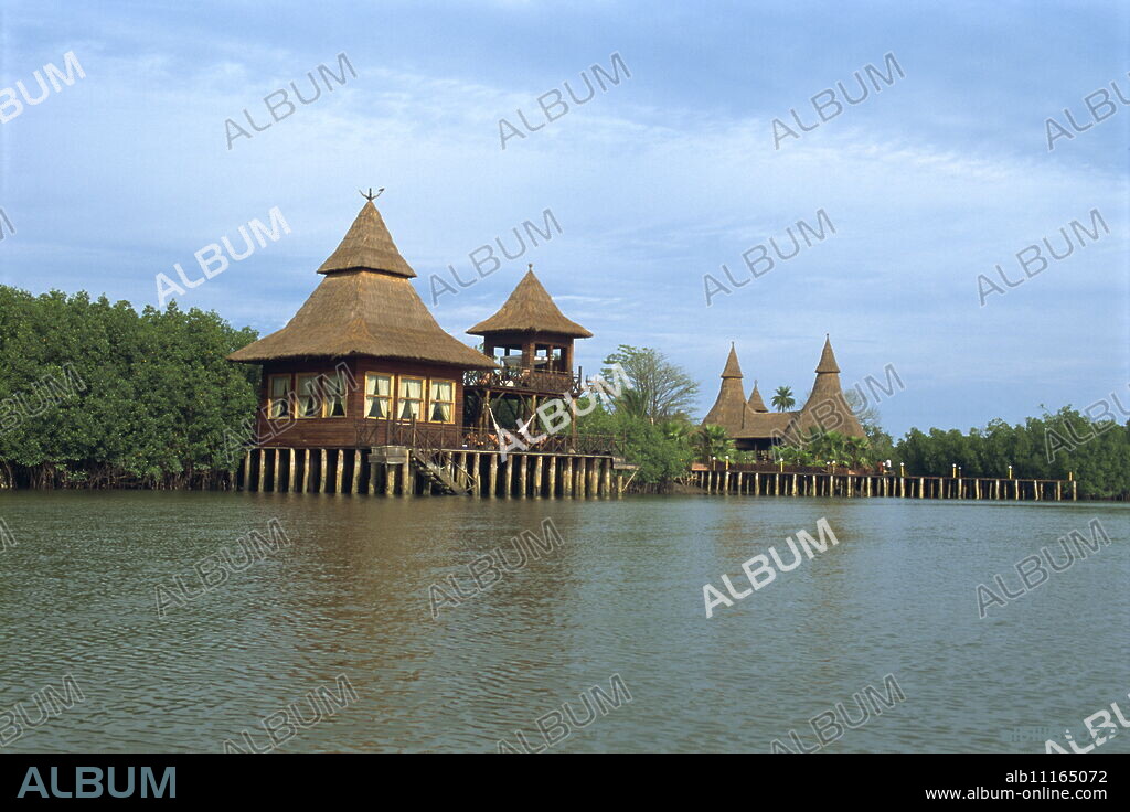 Makasutu Eco Lodge near Banjul, Gambia, West Africa, Africa.