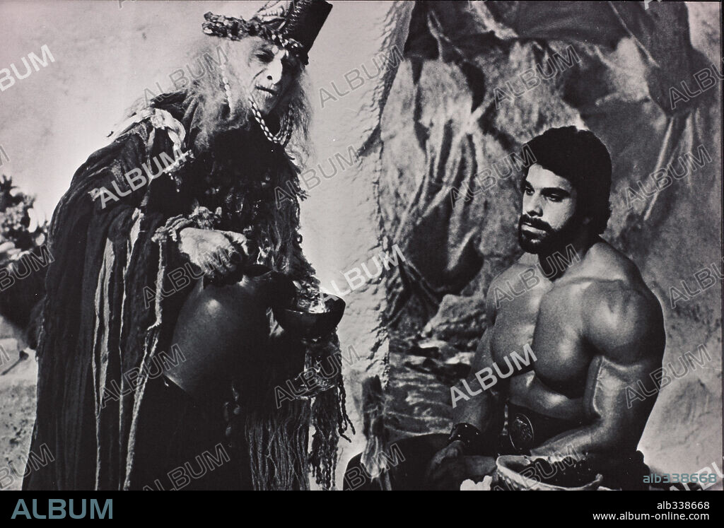 LOU FERRIGNO en DESAFIO DE HERCULES, 1983 (HERCULES), dirigida por LUIGI COZZI. Copyright CANNON FILMS.