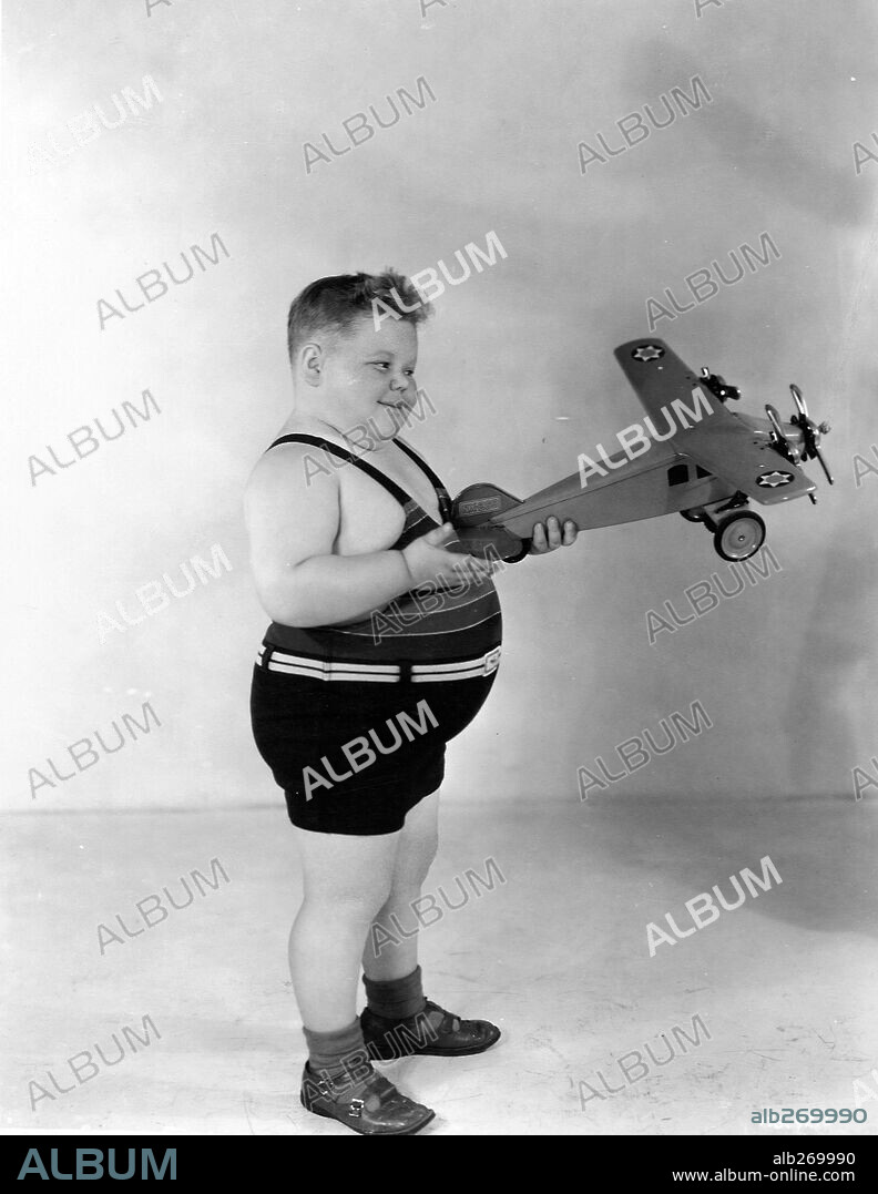 CHUBBY CHANEY in OUR GANG, 1922, directed by ROBERT F. MCGOWAN. Copyright HAL ROACH.