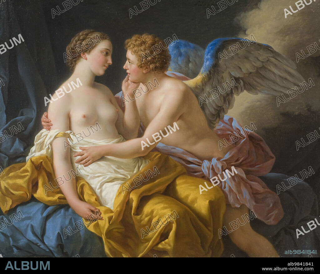 LOUIS JEAN FRANCOIS LAGRENEE. Cupid and Psyche, 1767.