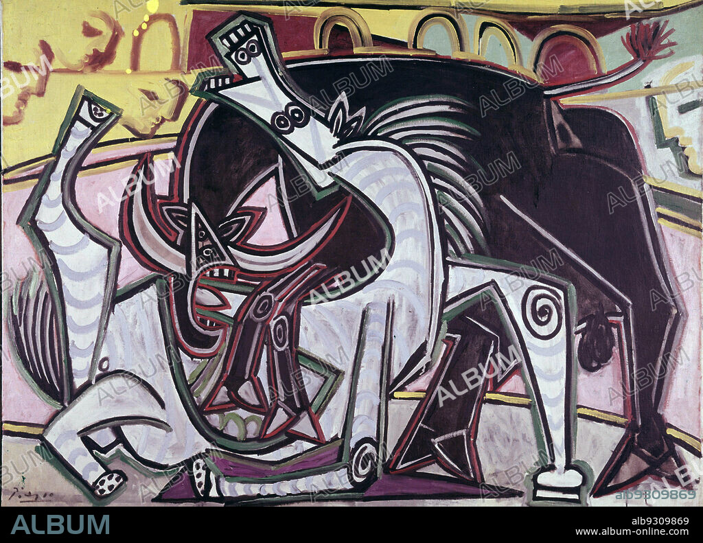 PABLO PICASSO. PICASSO , PABLO RUIZ. PINTOR ESPAÑOL. MALAGA 1881 - 1973. CORRIDA DE TOROS , AÑO 1934. COLECCION PARTICULAR. TAUROMAQUIA. ATENCION: AUTOR CONTEMPORANEO SUJETO A COPYRIGHT ©. EL CLIENTE FINAL ES RESPONSABLE DE LA GESTION DE LOS DERECHOS DE AUTOR CON LAS SOCIEDADES EXISTENTES DE GESTION DE DERECHOS O DIRECTAMENTE CON LOS ORGANISMOS TITULARES DE LOS MISMOS.