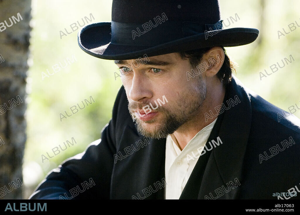 BRAD PITT in THE ASSASSINATION OF JESSE JAMES BY THE COWARD ROBERT FORD, 2007, unter der Regie von ANDREW DOMINIK. Copyright WARNER BROS. / FRENCH, KIMBERLY.
