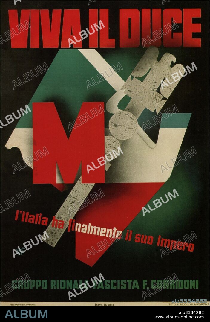 ERBERTO CARBONI. Viva il Duce.