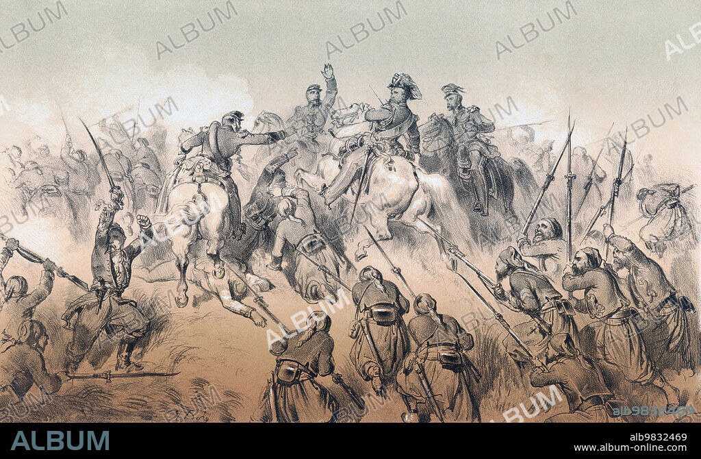 The Edinburgh mob carrying Captain Porteous to execution. Captain John Porteous, c. 1695 1736. Scottish soldier and Captain of the Edinburgh City or Town Guard. He was lynched by a mob during the Porteous Riots of 1736 for his part in the killing of innocent civilians while ordering the men under his command to quell a disturbance during a public hanging in the Grassmarket. From Cassell's Illustrated History of England, published c.1890.