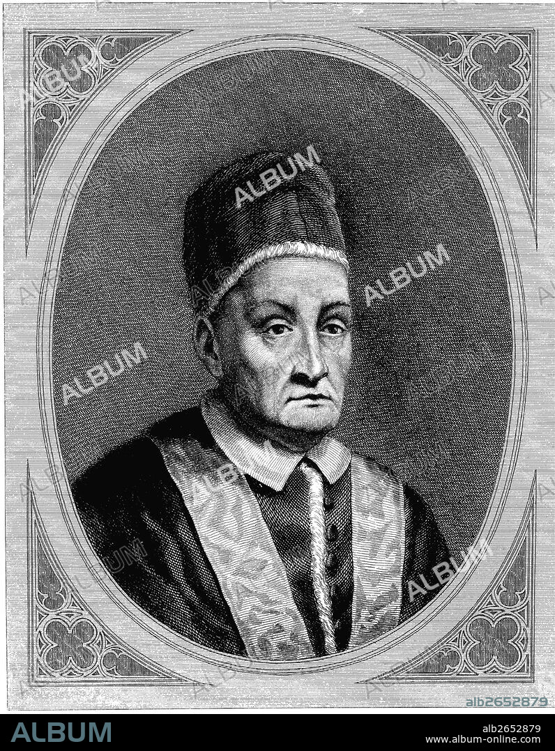 Benedicto XIII. Vincenzo Maria Orsini (1649-1730). Papa de 1724 a 1730.