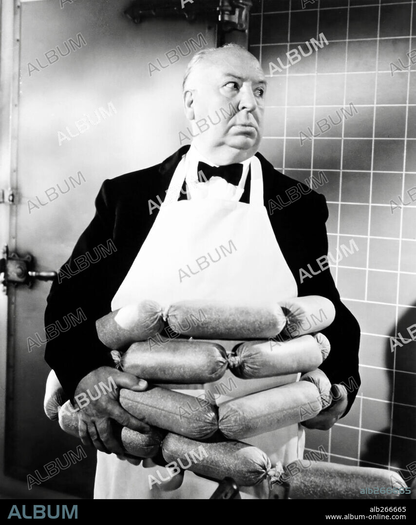 ALFRED HITCHCOCK in ALFRED HITCHCOCK PRESENTS (1955), directed by ALFRED HITCHCOCK. Copyright SHAMLEY PRODUCTIONS.