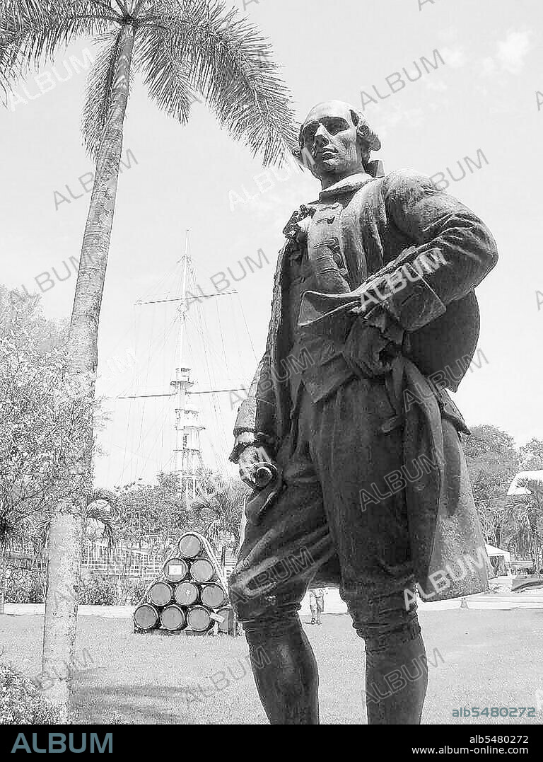 Francis Light served as a Royal Navy midshipman from 1759 to 1763, but went out to seek his fortune in the colonies. From 1765, he worked as a private country trader. For about ten years he had his headquarters in Salang, Thailand, near Phuket, reviving a failed French trading post. While living there he learned to speak and write several languages, including Malay and Siamese. In 1785, he warned the Thais on Phuket Island of an imminent Burmese attack. Light's warning enabled the islanders to prepare for Phuket's defence and subsequently to repel the Burmese invasion. For the British East India Company, he leased the island of Penang from the Sultan of Kedah, where many others had failed, and was supposedly given the Princess of Kedah as a reward (other sources state that the Princess was sent to covet Light's aid on behalf of the Sultan). The multicultural colony of Penang became extraordinarily successful from its inception and Light served as the Superintendent of the colony until his death. Light died from malaria on 21 October 1794 and was buried at the Catholic Cemetery on Northam Road (now Jalan Sultan Ahmad Shah) in George Town. A statue which bears his name but has the facial features of his son William stands at Fort Cornwallis in George Town. Light had four daughters and two sons with Martina Rozells, who was said to be of Portuguese and Siamese lineage. Martina is occasionally referred to in the literature as the Princess of Kedah, as above. If they were legally married, he did not declare it. However, it was against East India Company rules to marry a Catholic and, as Martina was Catholic, Light may have tried to avoid dismissal by never declaring his marriage. He did leave her his considerable property. Their son, Colonel William Light, was the founder of Adelaide in Australia.<br/><br/>.