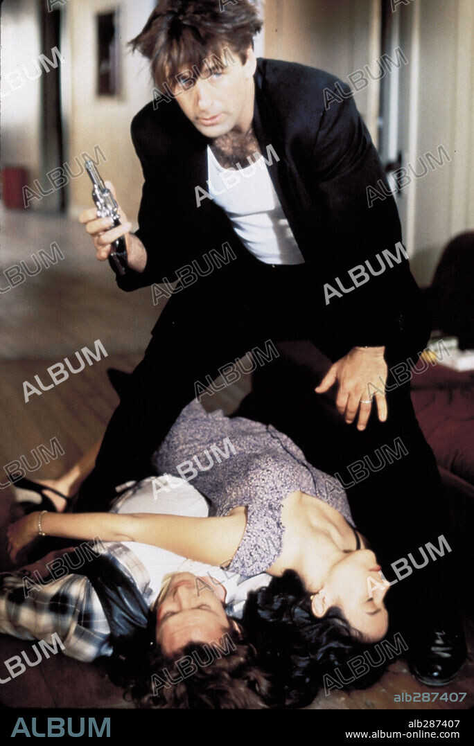 ALEC BALDWIN, JENNIFER TILLY y MICHAEL MADSEN en LA HUIDA, 1994 (THE GETAWAY), dirigida por ROGER DONALDSON. Copyright LARGO ENTERTAINMENT/UNIVERSAL / WALLACE, MERIE W.