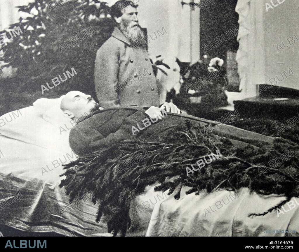 Lenin Embalmed.