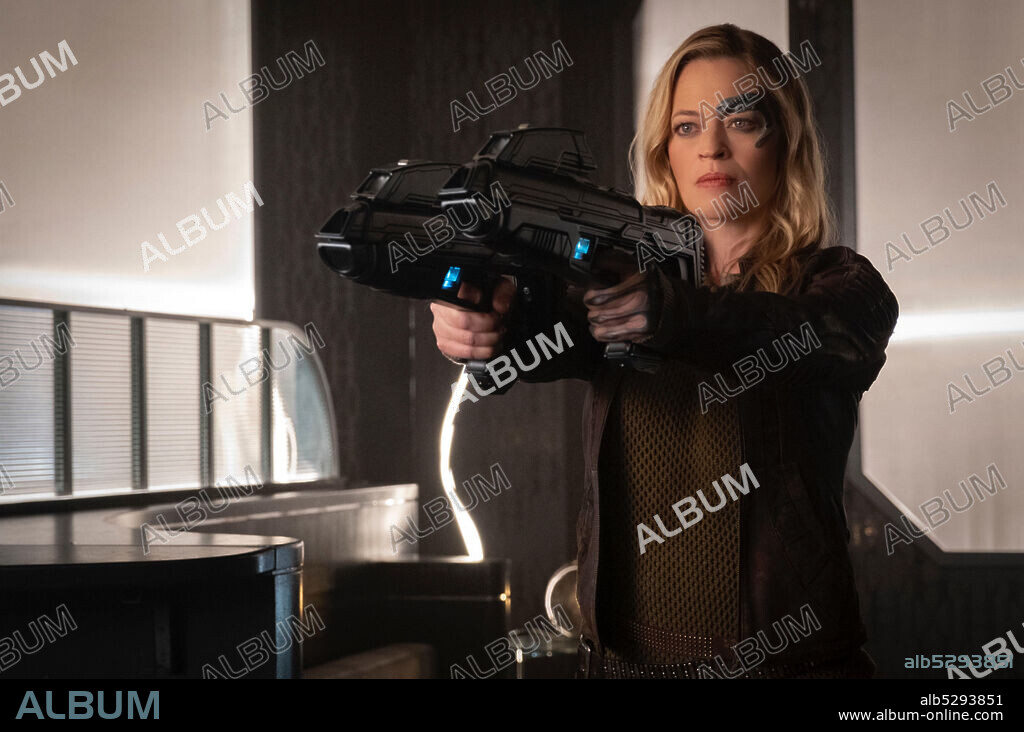 JERI RYAN dans STAR TREK: PICARD, 2020, réalisé par AKIVA GOLDSMAN, DOUGLAS AARNIOKOSKI et JONATHAN FRAKES. Copyright CBS TELEVISION.