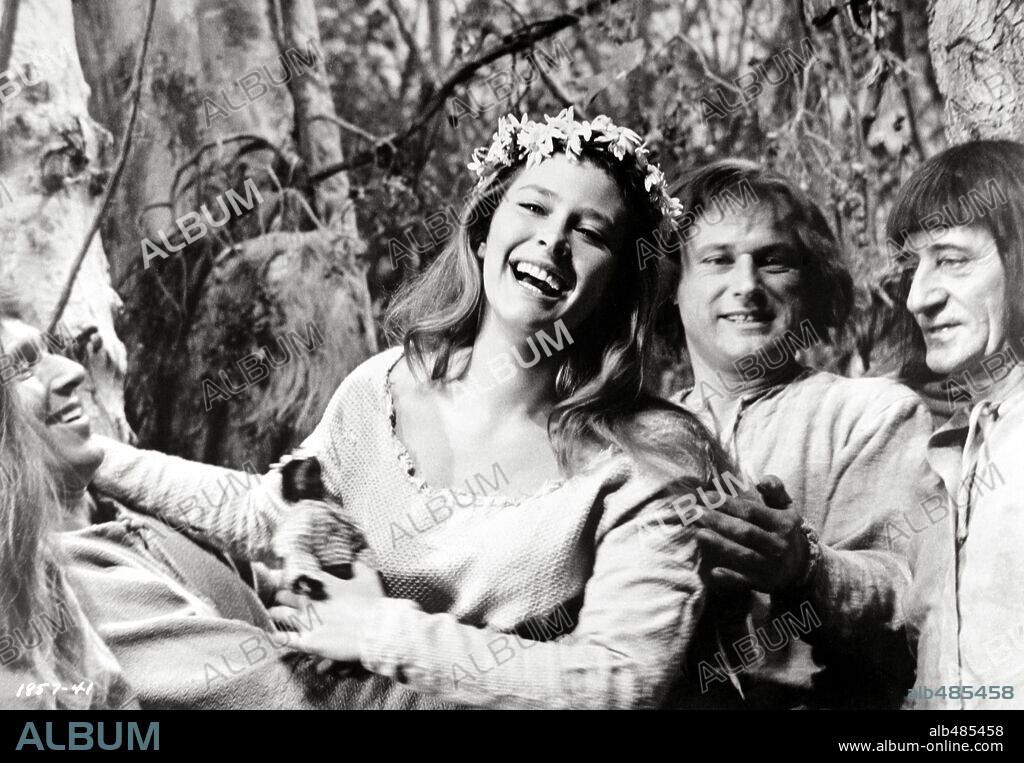 ROSEMARY FORSYTH en EL SEÑOR DE LA GUERRA, 1965 (THE WAR LORD), dirigida por FRANKLIN J. SCHAFFNER. Copyright UNIVERSAL PICTURES.