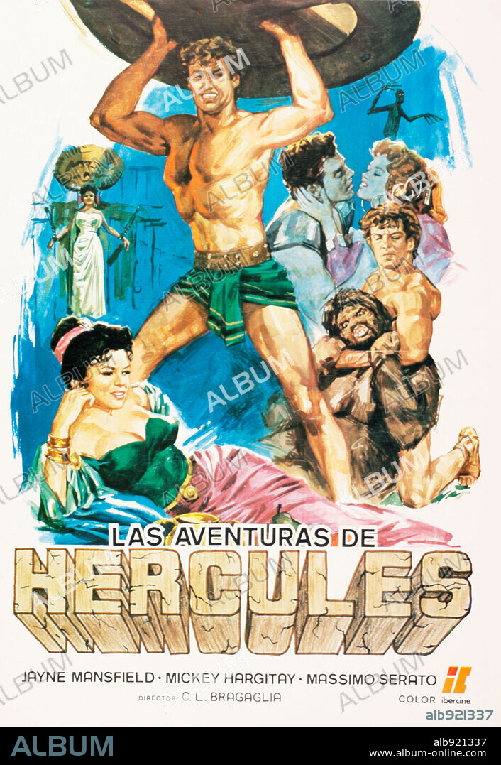 Poster of THE ADVENTURES OF HERCULES, 1985 (LE AVVENTURE DELL'INCREDIBILE ERCOLE), directed by LUIGI COZZI. Copyright CANNON ITALIA SRL.