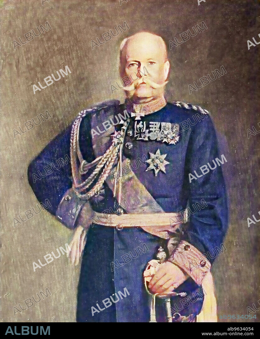 Klemens Wilhelm Jacob Meckel, born March 28, 1842, died July 5, 1906, Prussian major general, military advisor to the Japanese Army, digital restaurierte Reproduktion eines Kunstwerkes (public domain) aus dem Jahre ca 1500.