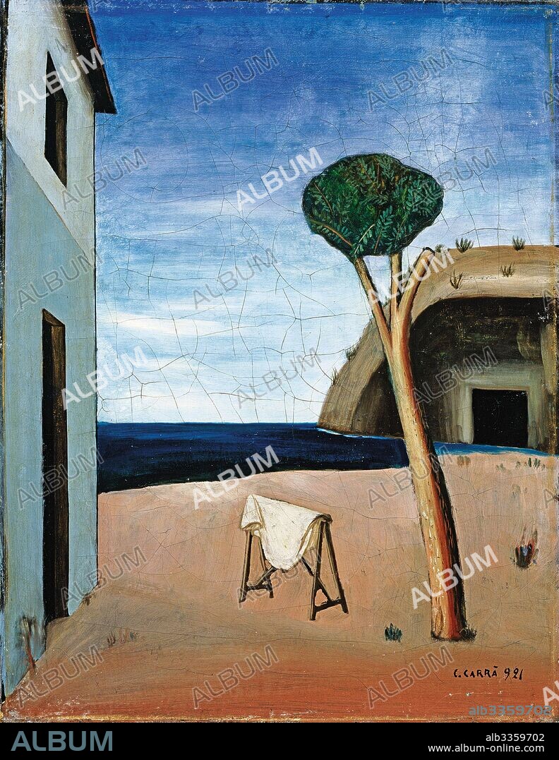 CARLO CARRA. Il pino sul mare.