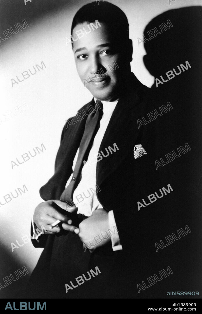 El músico de jazz Duke Ellington, 1925.