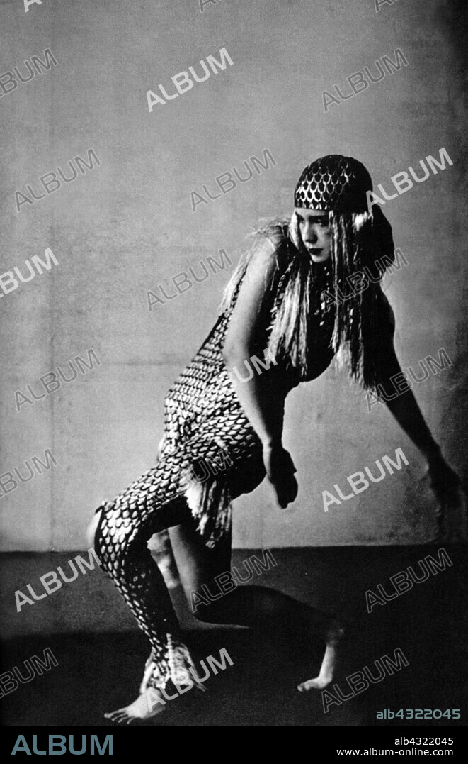 Lucia Joyce dancing at Bullier Ball. Paris, May 1929.