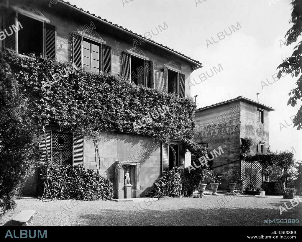 Villa La Capponcina, settignano, Tuscany, italy 1910-20.