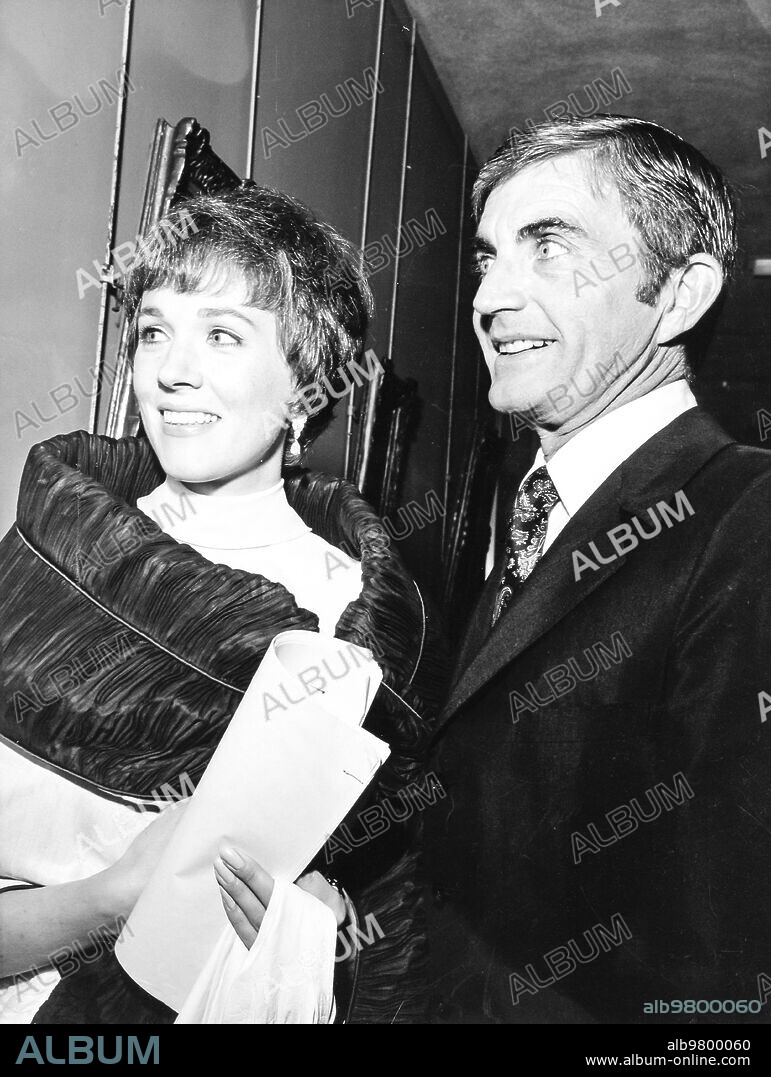 Julie andrews, blake edwards, 1970.