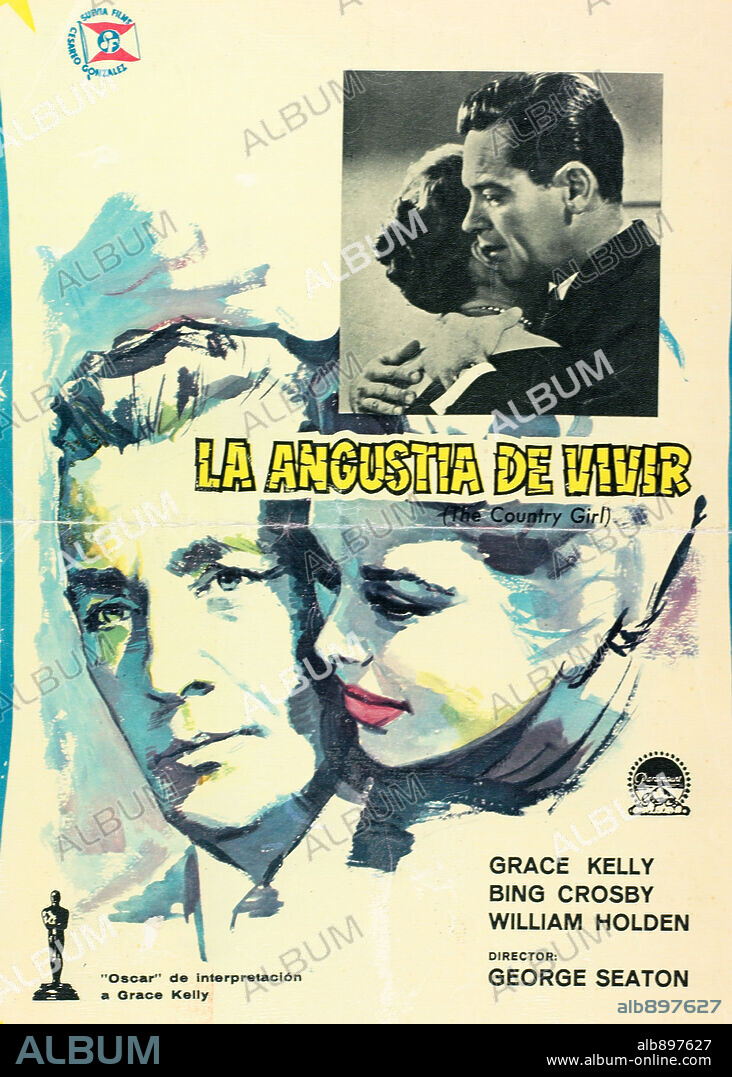 Poster of THE COUNTRY GIRL, 1954, directed by GEORGE SEATON. Copyright PARAMOUNT PICTURES.